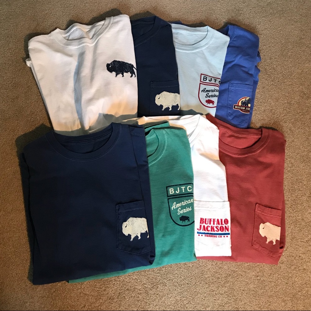 Lot of Buffalo Jackson tees